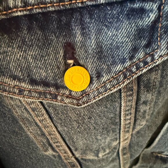 Men's Custom Levi's Relaxed Fit Trucker Jacket- NWT - Picture 3 of 5